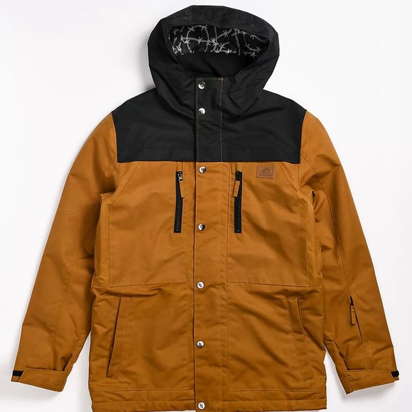 Tobacco Snowboard Jacket by Lurking Class - Picture 1 of 9
